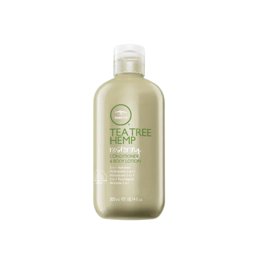 Tea Tree Hemp Restoring Conditioner & Body Lotion-Paul Mitchell