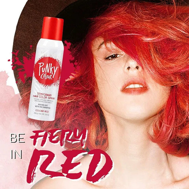 Temporary Color Spray Cougar Red-Punky Colour