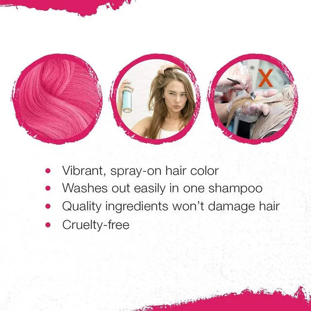 Temporary Color Spray Lynx Pink-Punky Colour