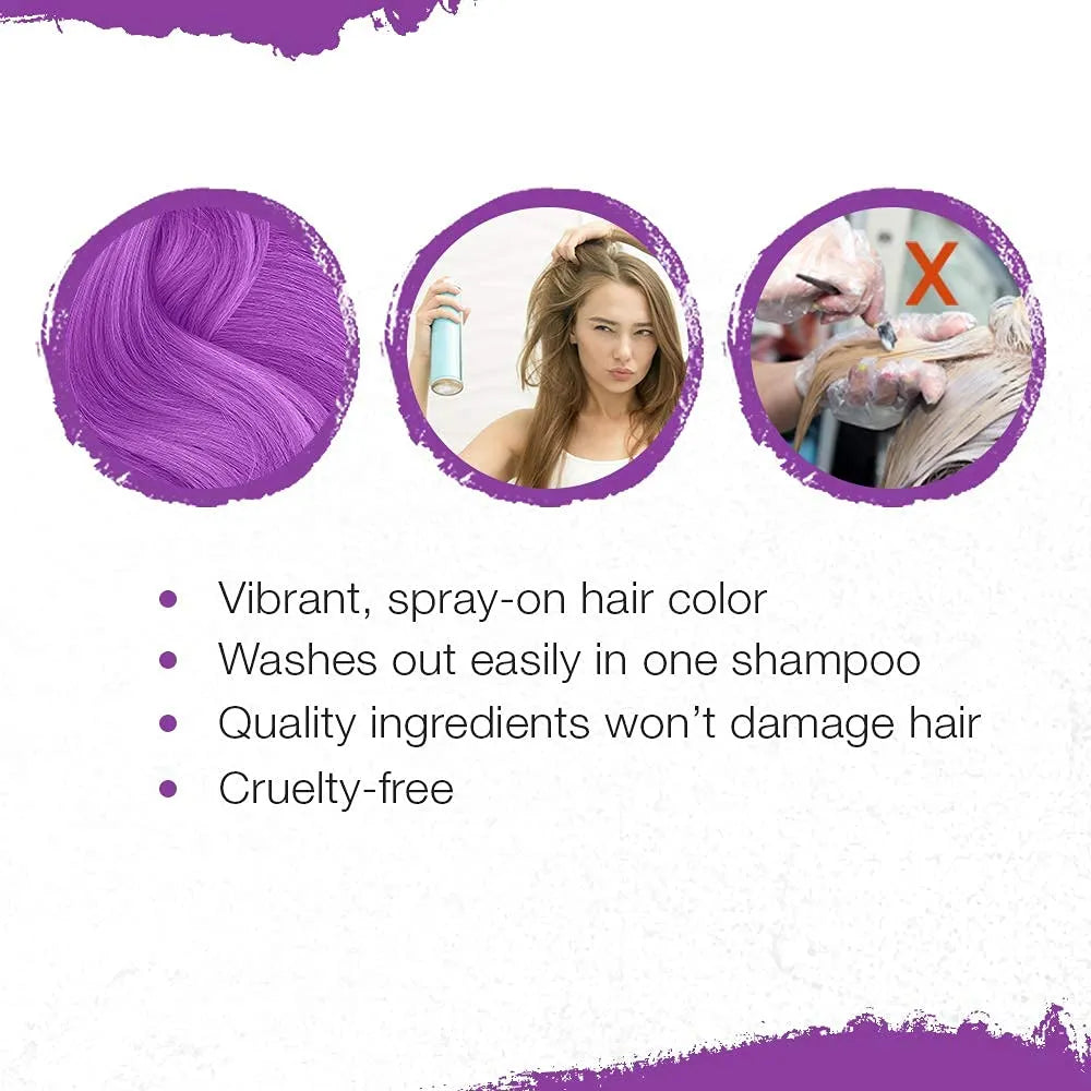 Temporary Color Spray Panther Purple-Punky Colour