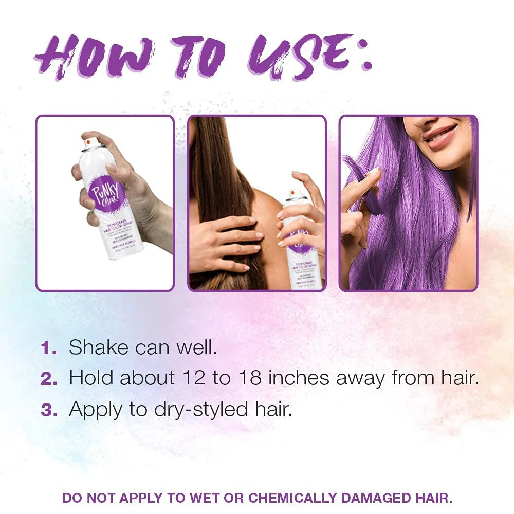 Temporary Color Spray Panther Purple-Punky Colour