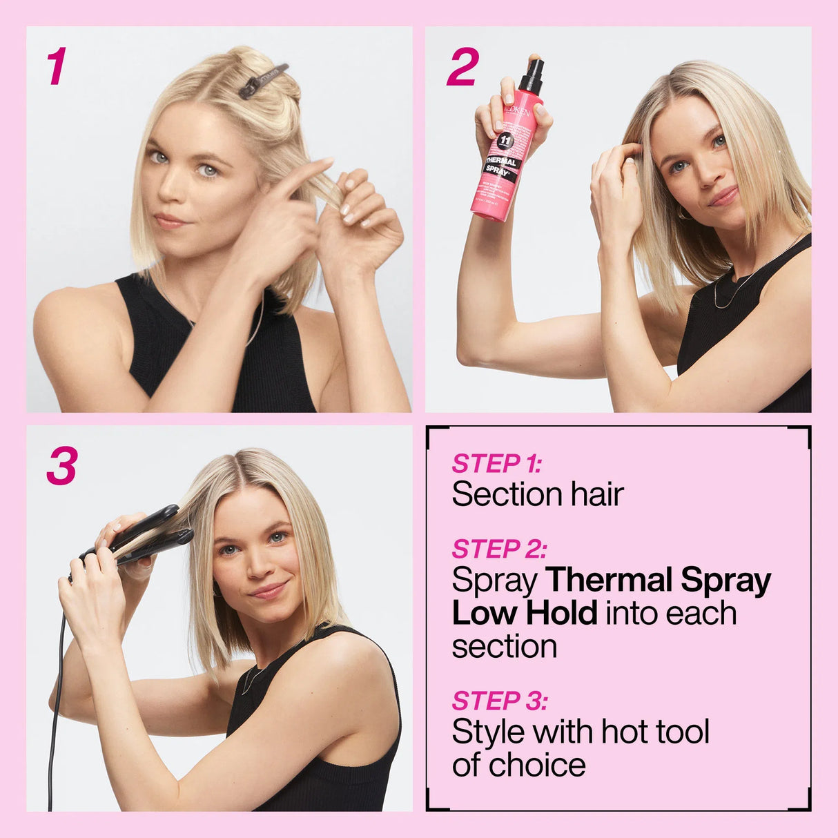 Thermal Spray Low Hold-Redken