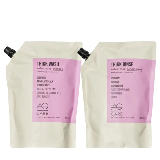 Thikk Shampoo + Conditioner 1L Duo-AG Care