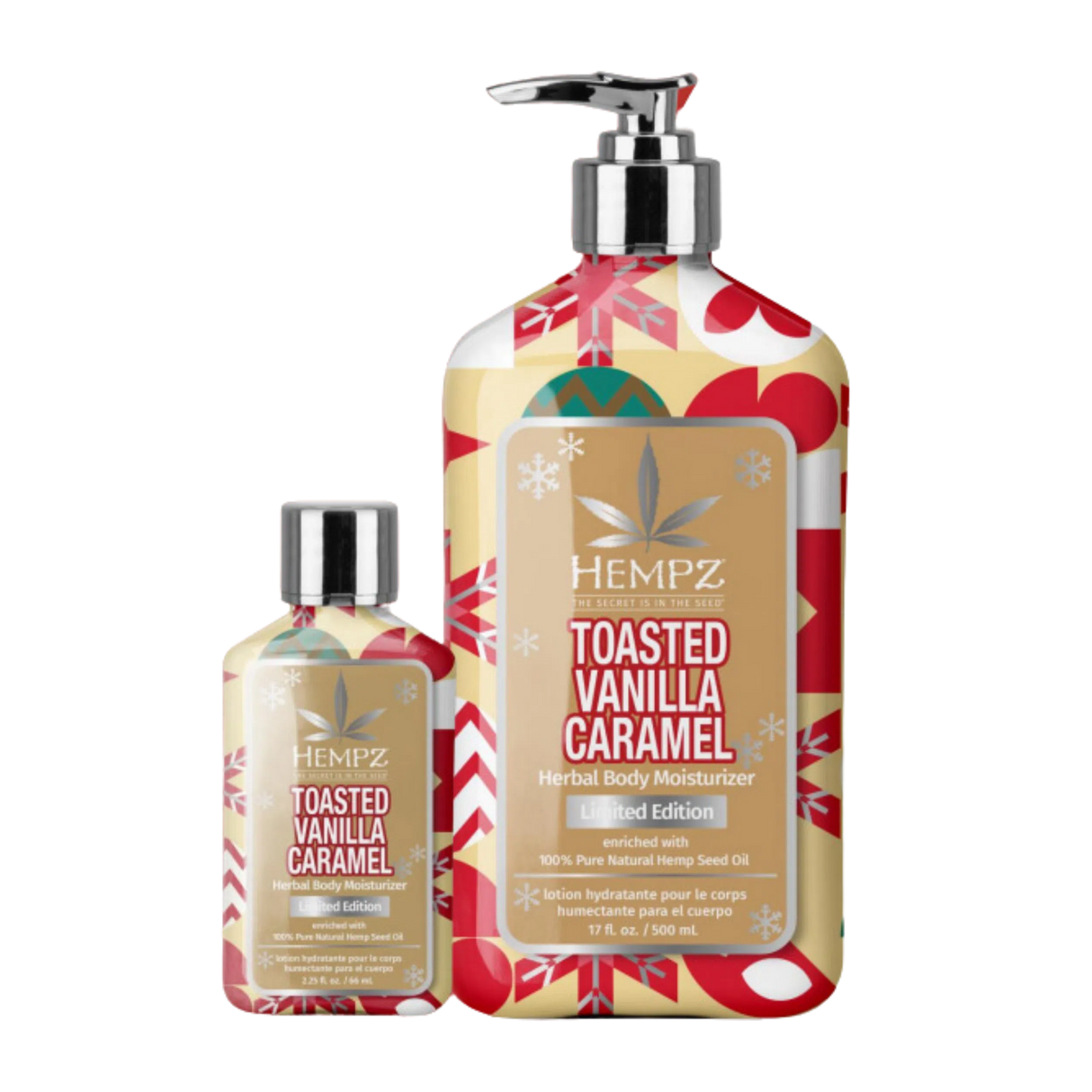 Toasted Vanilla Caramel Herbal Body Moisturizer - Limited Edition-Hempz