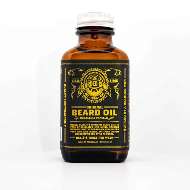 Tobacco & Vanilla Beard Oil-The Bearded Chap