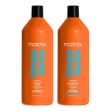 Total Results Mega Sleek Shampoo + Conditioner 1L Duo-Matrix