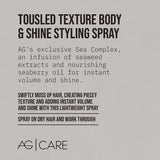 Tousled Texture Body & Shine Styling Spray-AG Care