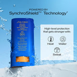 Ultra Sun Protector Clear Stick Spf 50+-Shiseido