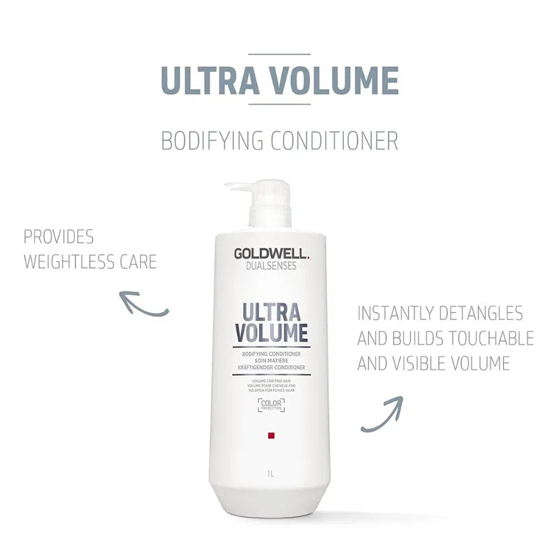 Ultra Volume Shampoo + Conditioner 1L Duo-Goldwell