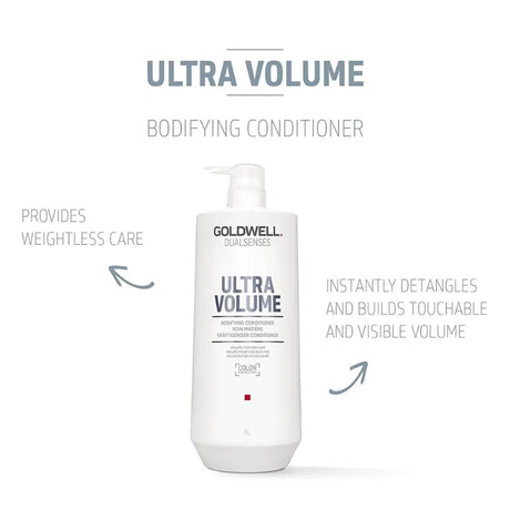 Ultra Volume Shampoo + Conditioner 1L Duo-Goldwell