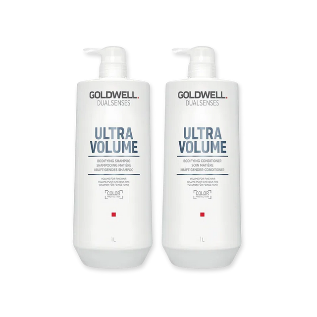 Ultra Volume Shampoo + Conditioner 1L Duo-Goldwell