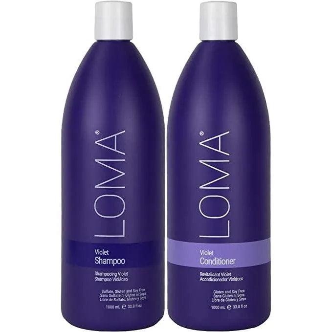Violet Shampoo + Conditioner 1L Duo-LOMA