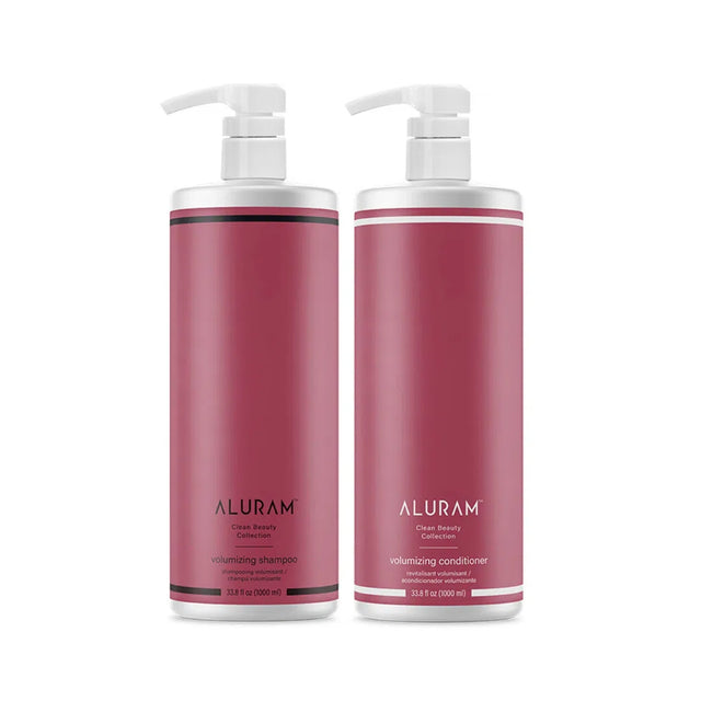 Volumizing Shampoo + Conditioner 1L Duo-Aluram