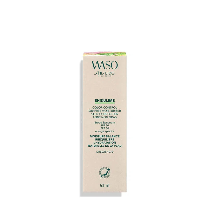 WASO Shikulime Color Control Oil-free Moisturizer SPF30-Shiseido