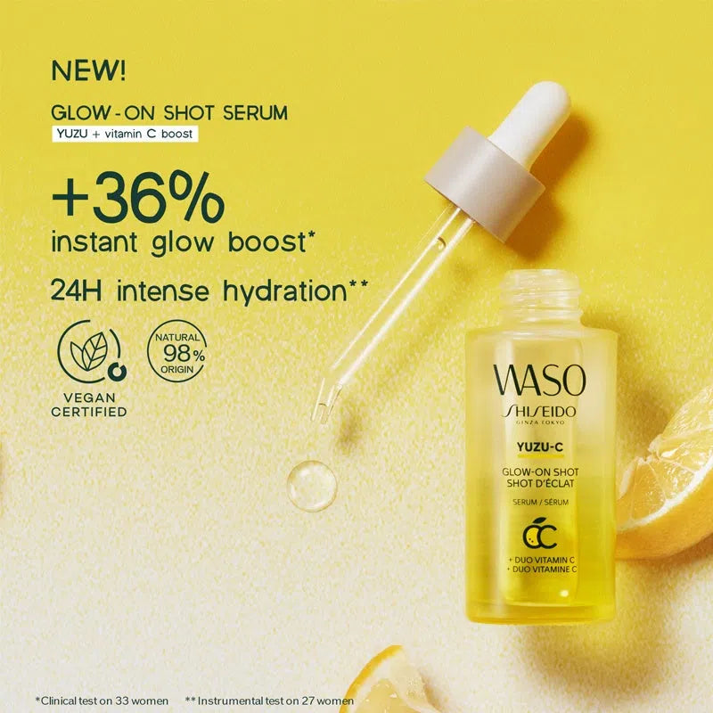 WASO Yuzu-C Glow-On Shot Serum-Shiseido