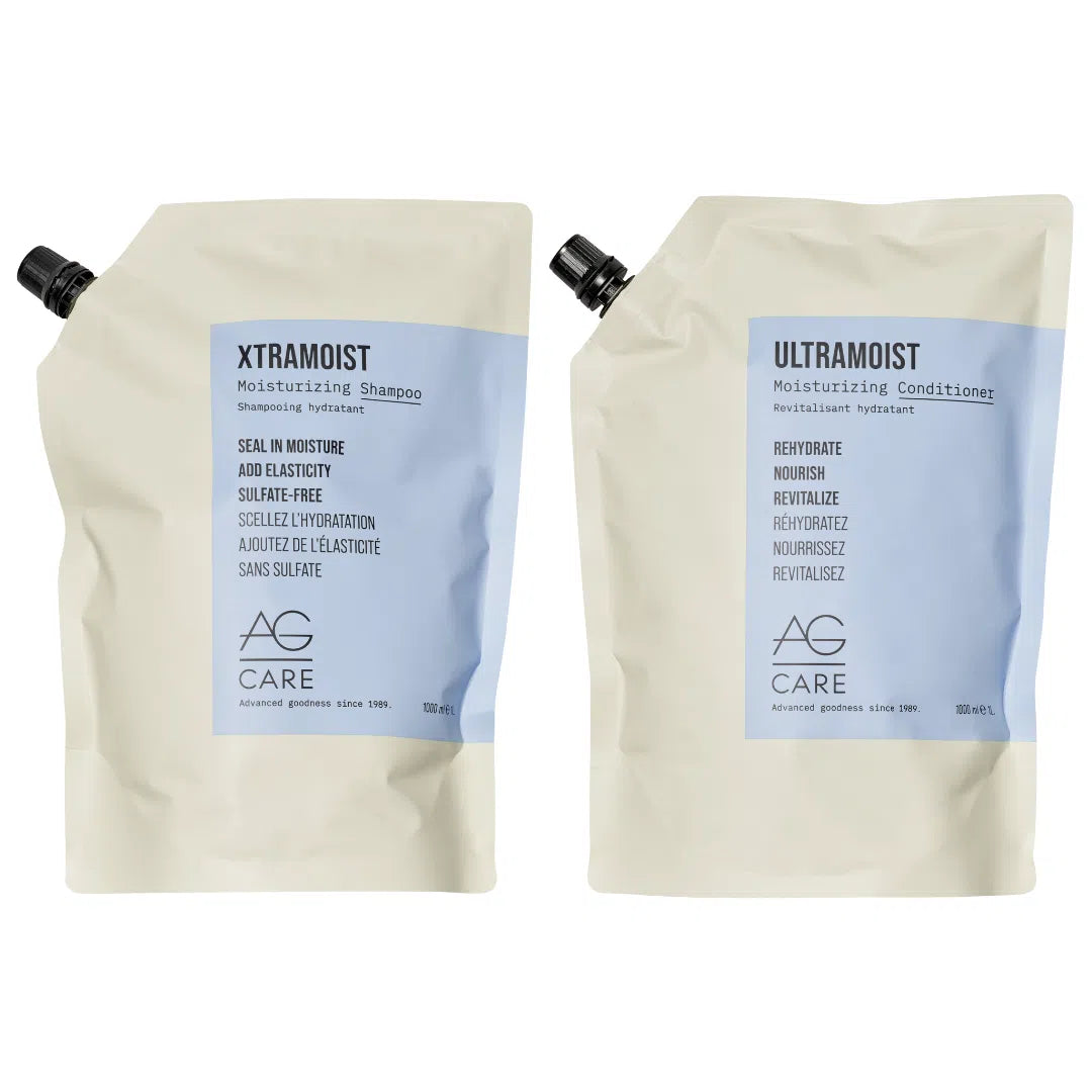 Xtramoist Shampoo + Ultramoist Conditioner 1L Duo-AG Care