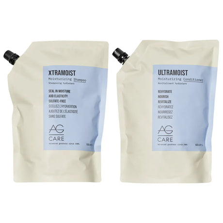 Xtramoist Shampoo + Ultramoist Conditioner 1L Duo-AG Care