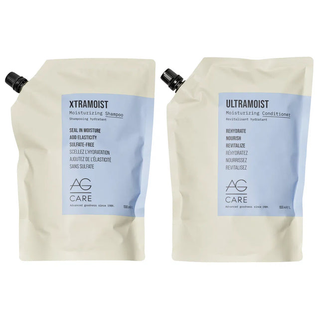 Xtramoist Shampoo + Ultramoist Conditioner 1L Duo-AG Care