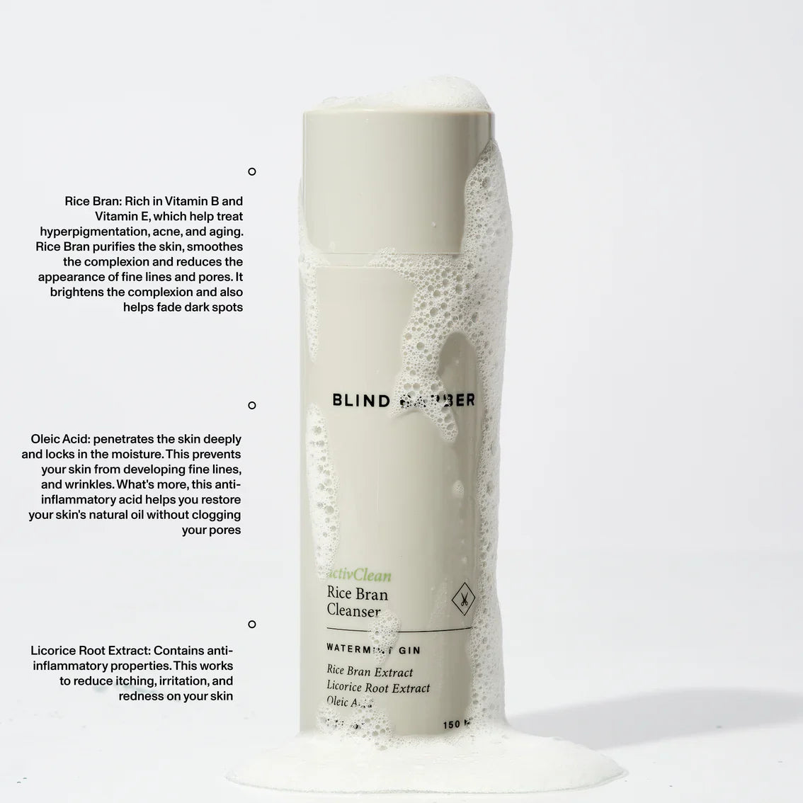 activClean Rice Bran Cleanser-Blind Barber