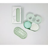 be CLEAR Travel/Soap Dish Set-Bottle None