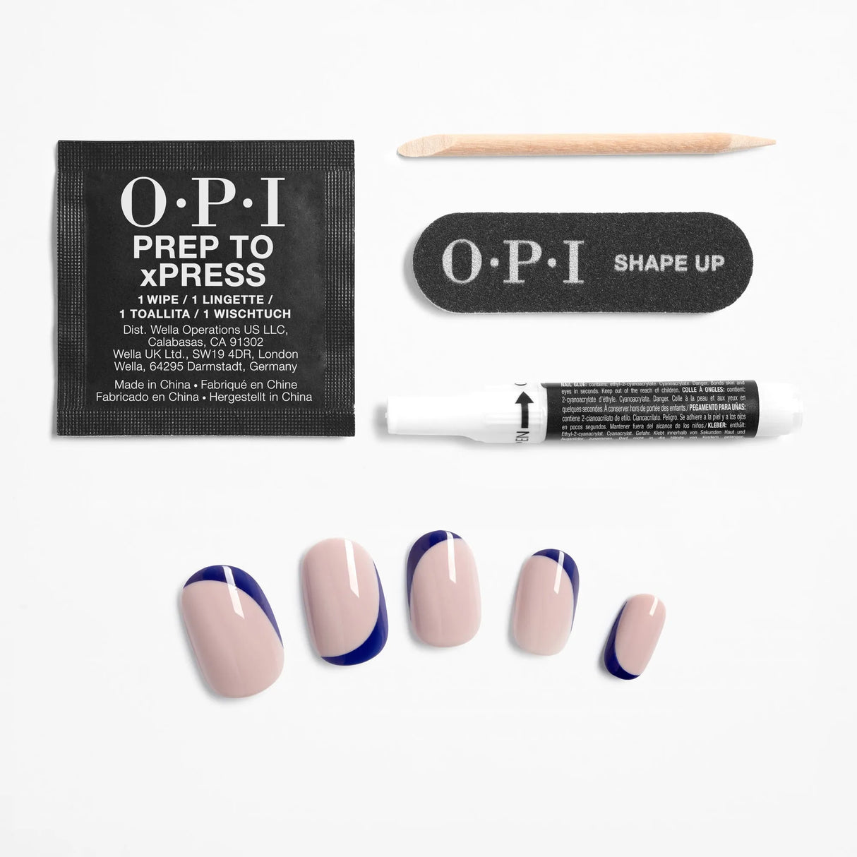 xPRESS/ON Nail Art - Classic- Round-OPI