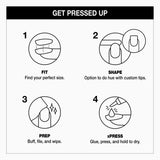 xPRESS/ON Nail Art - Classic- Round-OPI