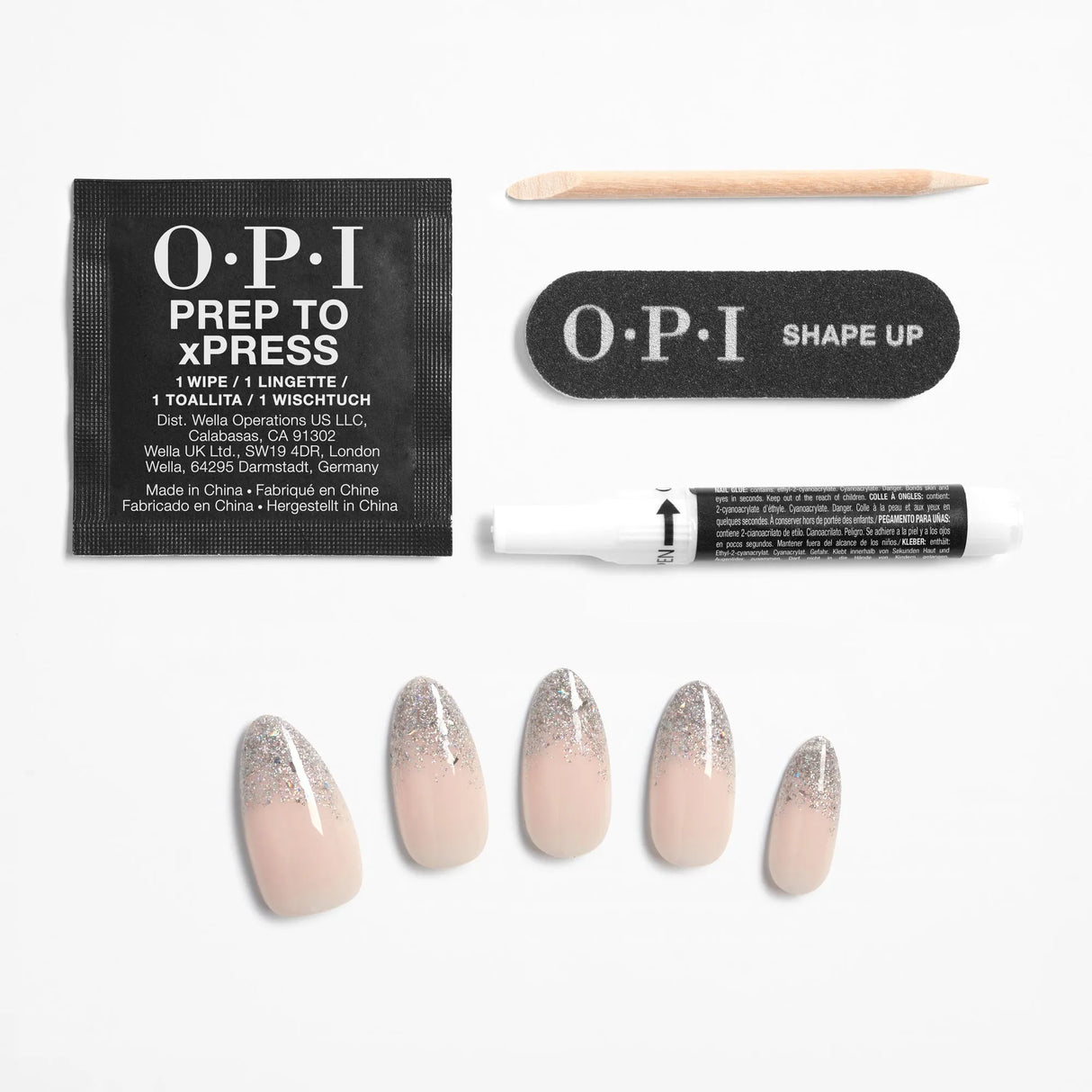 xPRESS/ON Nail Art - Long - Almond-OPI